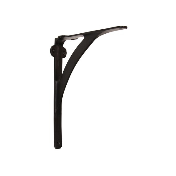 Cottage Large Hand Finished Decorative Iron Shelf Bracket Etsy