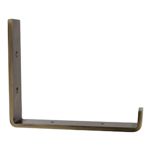 J Modern Floating Heavy Duty Iron Shelf Bracket 3 Sizes - BK-IR810J RCH Hardware