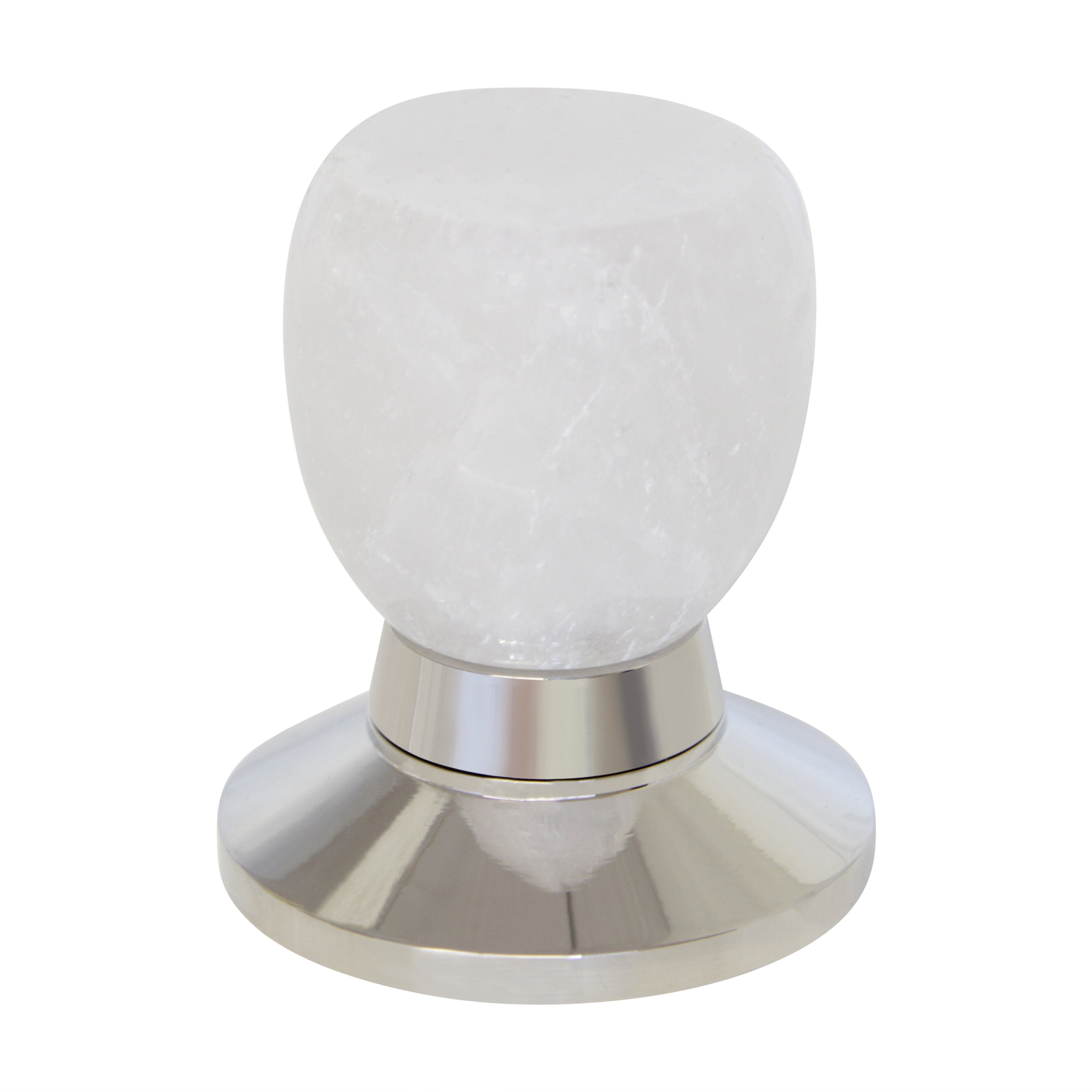 Rock Crystal (Natural Quartz) Door Knob (Passage Knob) - DK-RCTU-52 from RCH Hardware