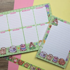 Countryside Cuties Planner Pad + Anteckningsblock - Pappersmaterial