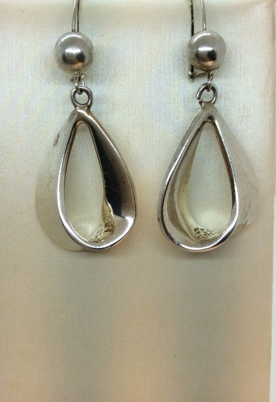 Sterling Sliver 925 Vintage Earrings >Made in Bali