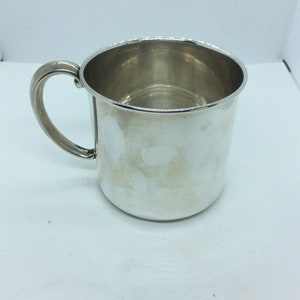 Vintage Sterling silver baby cup by Reed and Barton