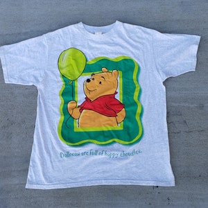 Vintage T-shirt Disney Winnie the Pooh Team 1990s Adidas Retro California Tee 1990s Beach Surf Skate Hike Camping Casual Street image 6