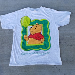 Vintage T-shirt Disney Winnie the Pooh Team 1990s Adidas Retro California Tee 1990s Beach Surf Skate Hike Camping Casual Street image 7