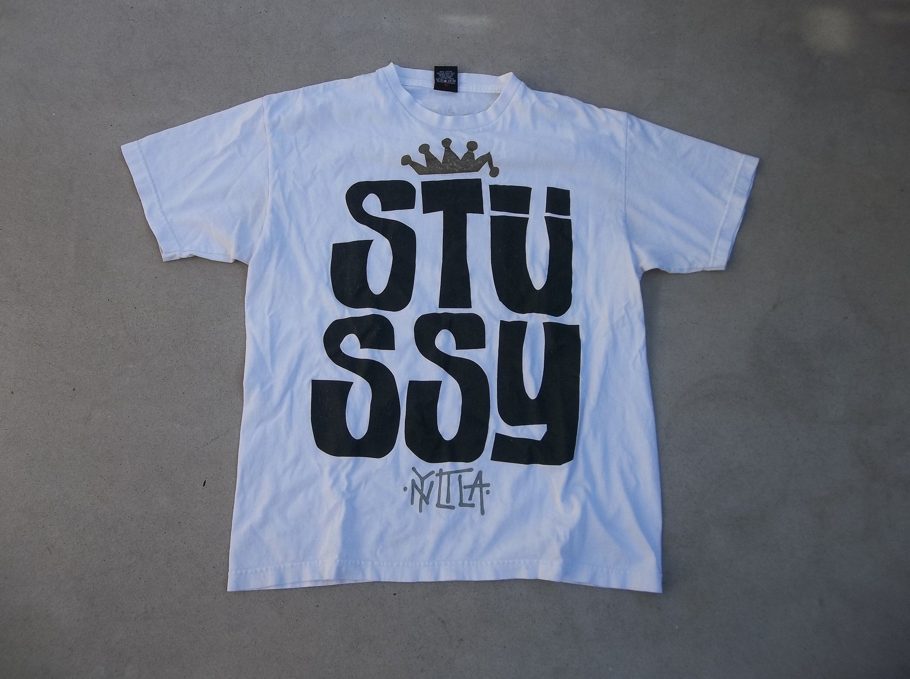 Vintage Stussy Multi-logo 00's T-shirt – ATTASTORES