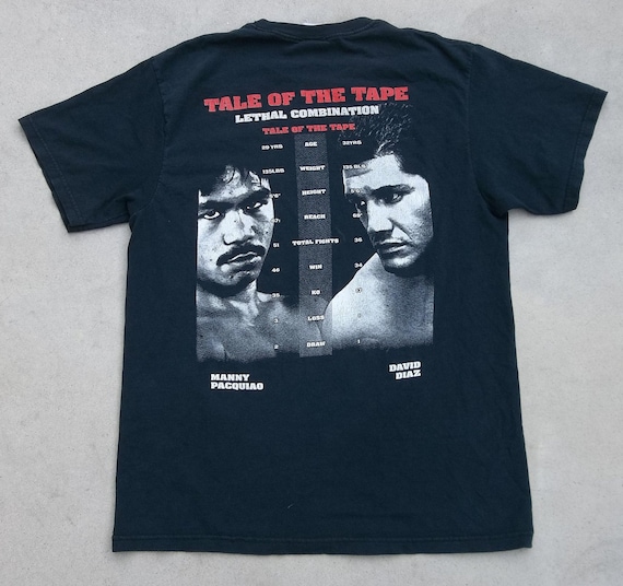 Vintage T-Shirt Pacquiao vs Diaz Lethal Combinati… - image 2