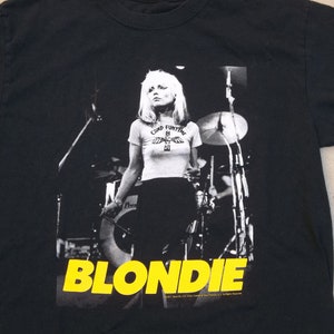T-Shirt vintage Blondie Medium années 2000 new wave pop rock punk rock reggae disco funk image 4