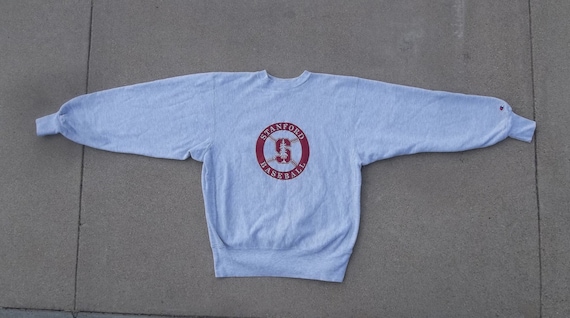 Vintage Sweatshirt Champion Reverse Weave 1990s 9… - image 1