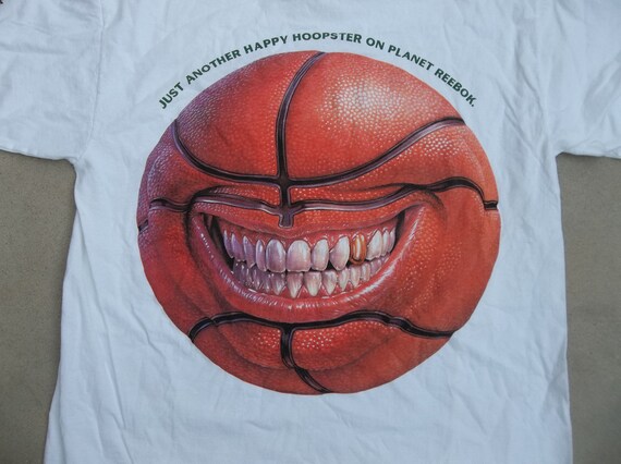 Vintage Y2K NBA Basketball All Over Print Logo T Shirt Large