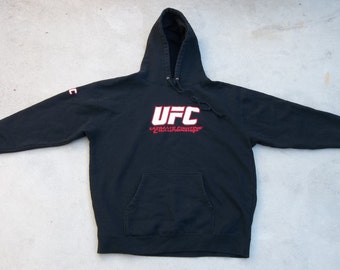 Youth UFC Ultimate Fighting Championship Black and White Hoodie Sweatshirt Youth UFC Ultimate Fighting Championship Black and White Hoodie Sweatshirt
