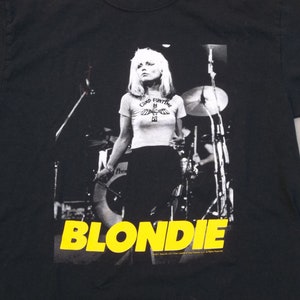 T-Shirt vintage Blondie Medium années 2000 new wave pop rock punk rock reggae disco funk image 2