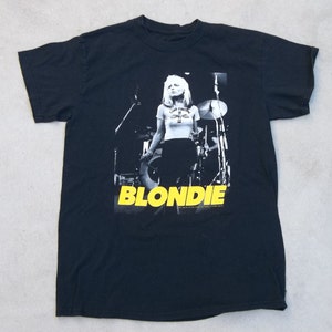 T-Shirt vintage Blondie Medium années 2000 new wave pop rock punk rock reggae disco funk image 3