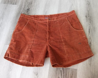 Vintage Shorts Panas OP Ocean Pacific 1980s Burnt Orange sz 36