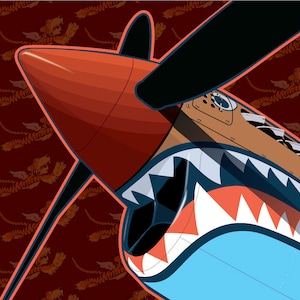 Flying Tigers P-40N Nose