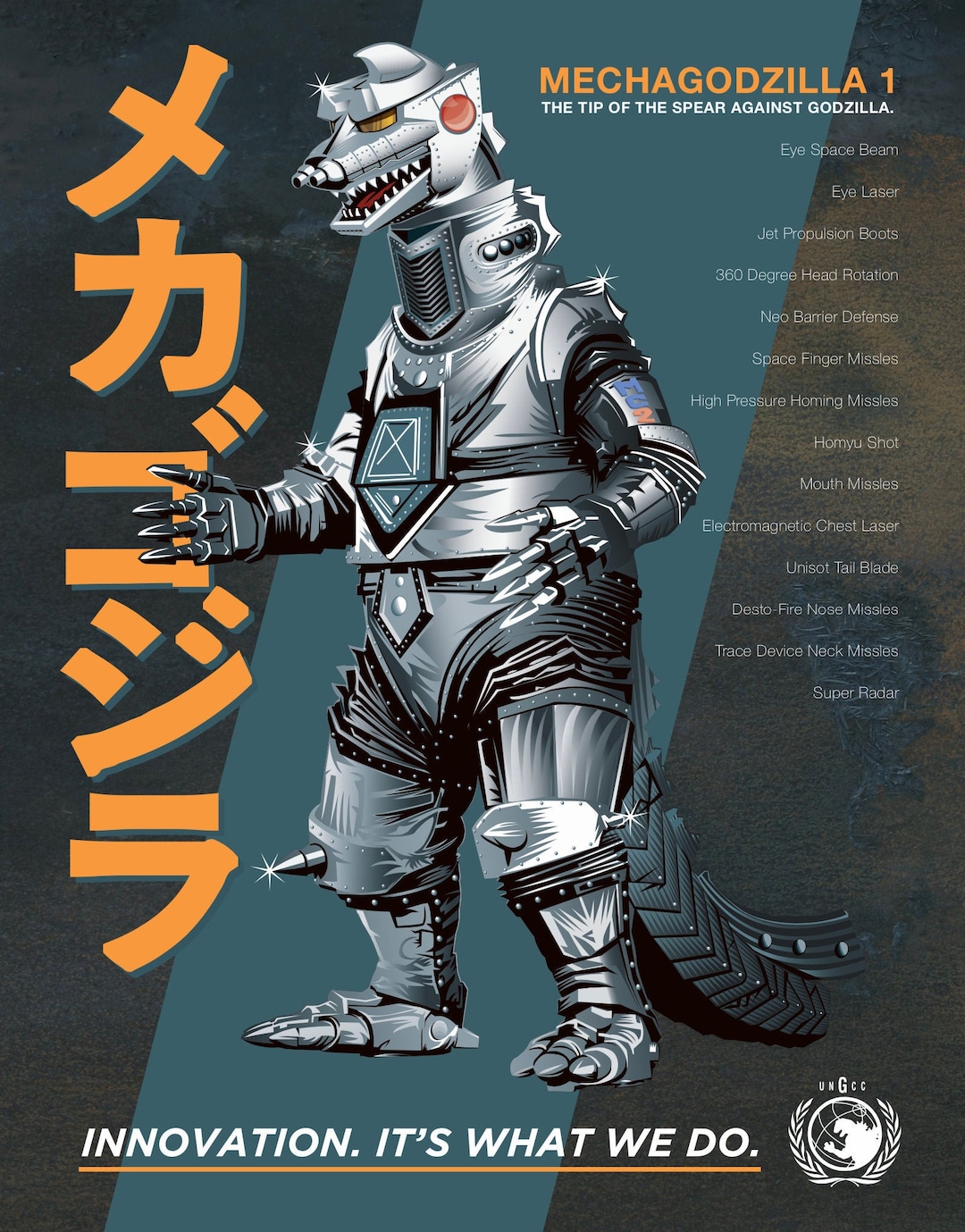 週刊誌 1974 Shonen First App Mecha Godzilla Mecha-godzilla 1974 Art Print, Signed Illustration - Etsy