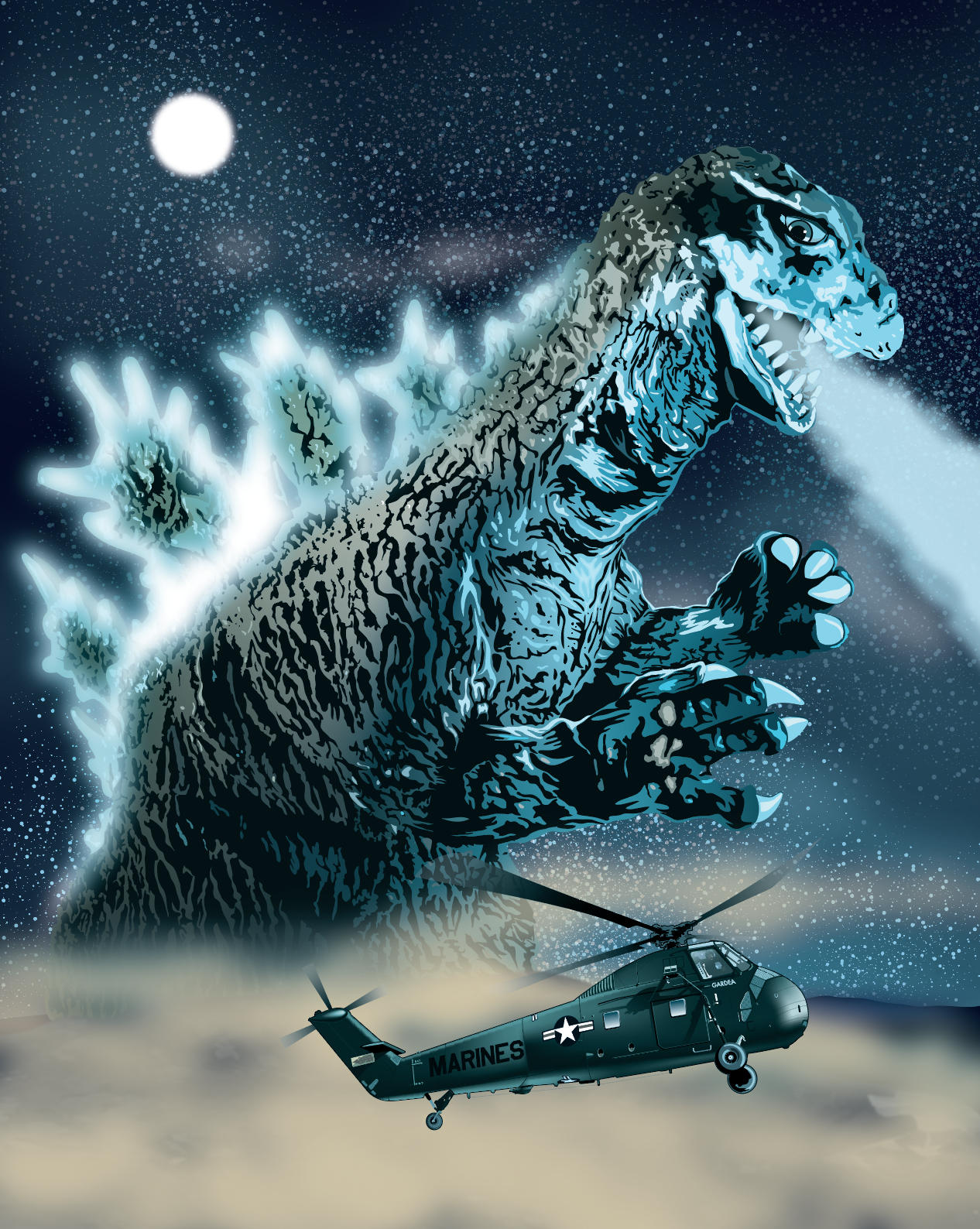 Godzilla 1962 - Etsy