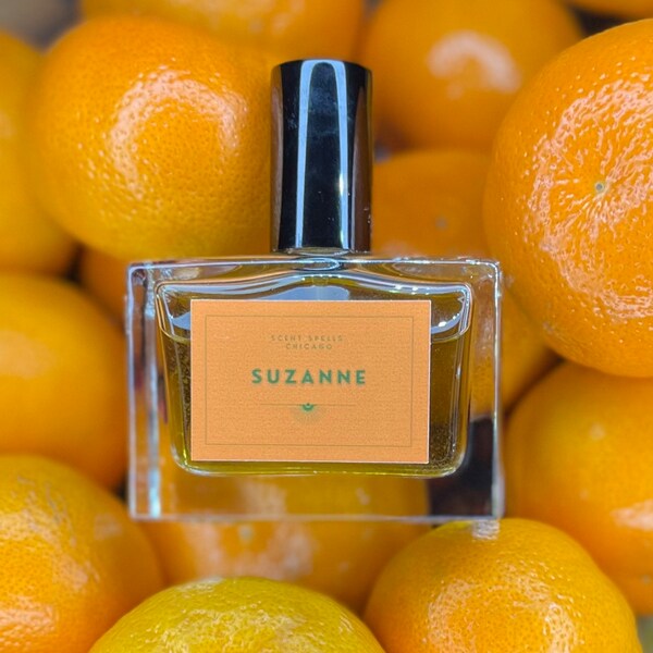 Suzanne- natural vegan perfume- tea & oranges, bitter orange, neroli, black tea, maté, seaweed- 2ml sample or 30ml full size