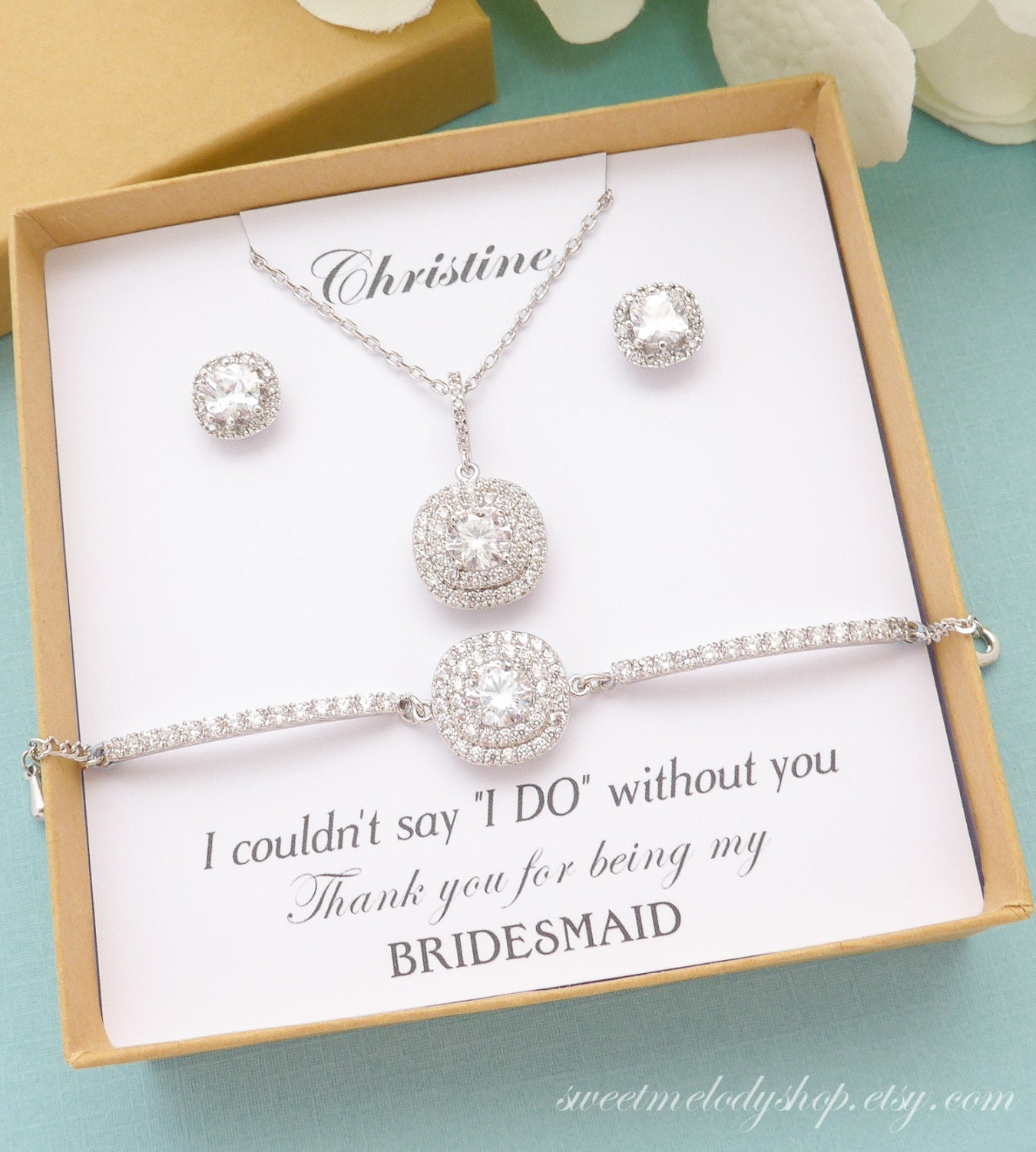 Bridesmaid Jewelry Bridesmaid Gift 