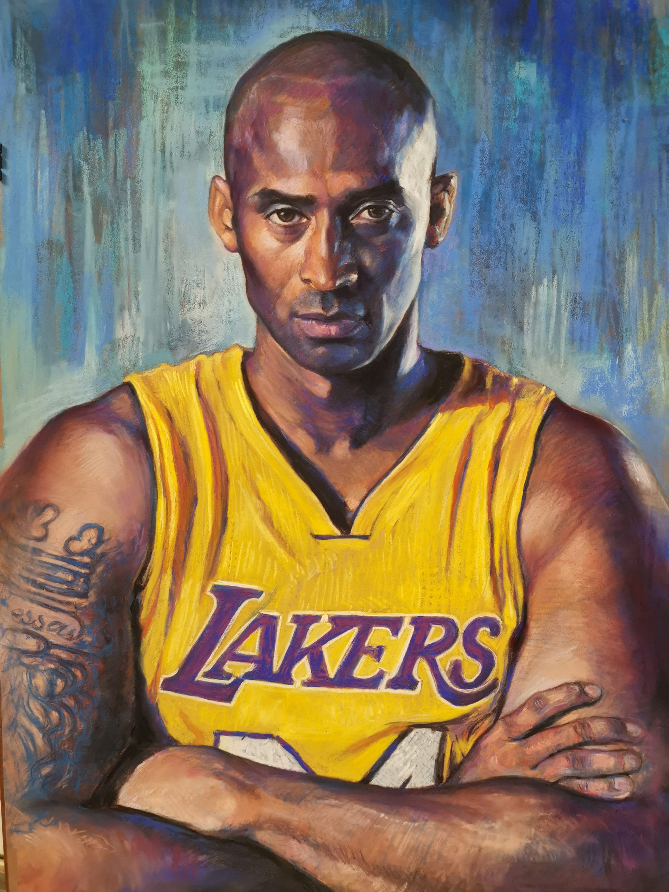 Kobe Bryant. LA Lakers , Black Mamba Acrylic Print by Afrio Adistira -  Pixels