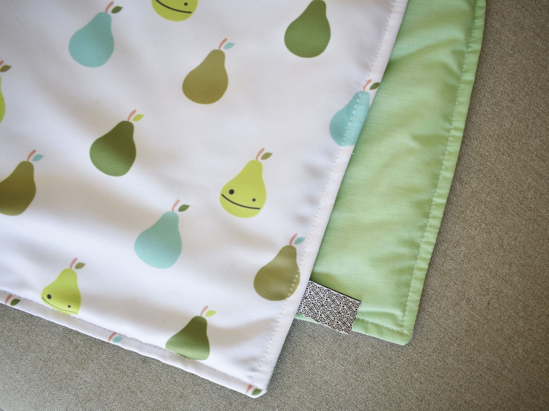 Moses Basket Duvet Pears Reversible Blanket Nordic Nursery Etsy