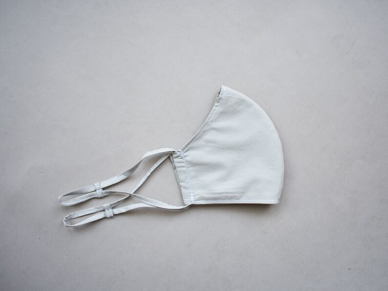 Adjustable face mask Adjustable ear loops double layer 100 Etsy