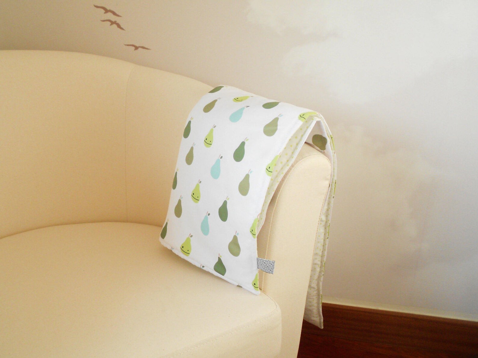 Moses Basket Duvet Pears Reversible Blanket Nordic Nursery Etsy