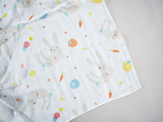 small muslin blanket