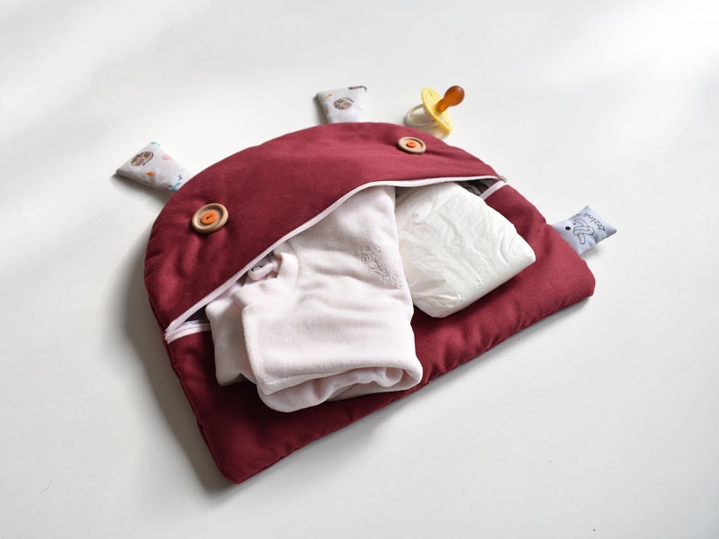 Diaper Bag  Zé Nappy glutton: zippered nappy clutch  Gender image 4