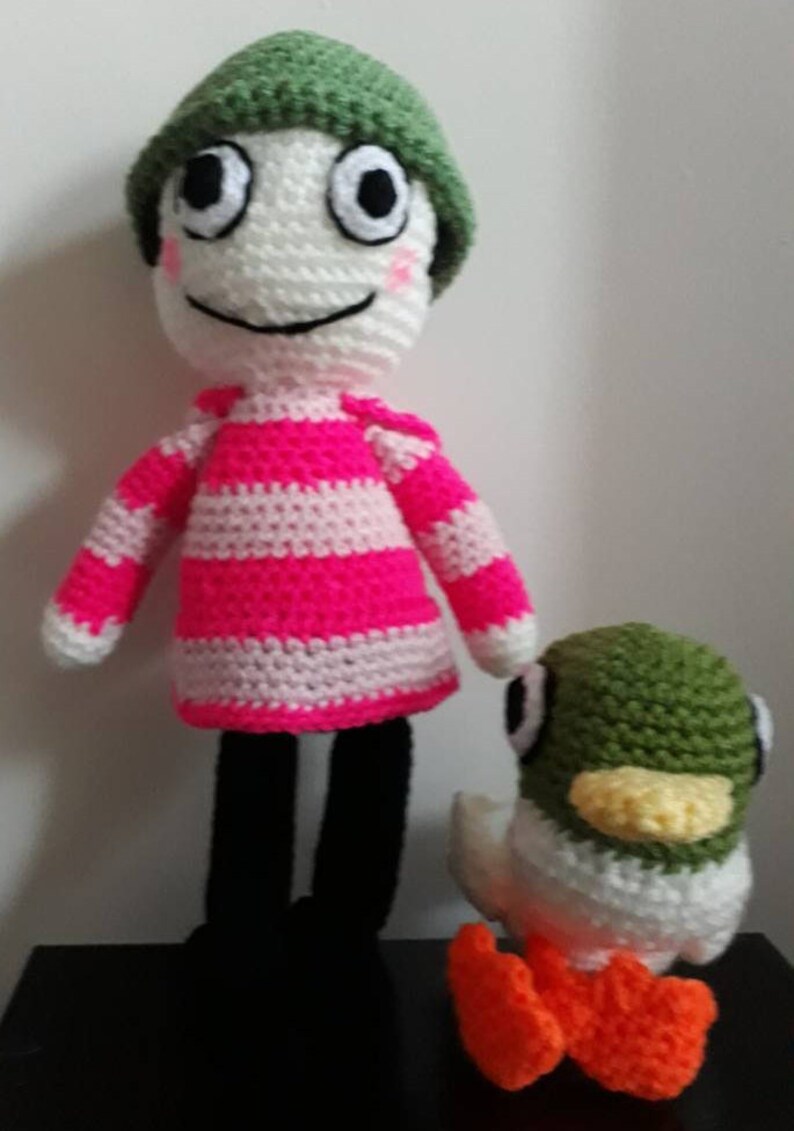 sarah and duck doll