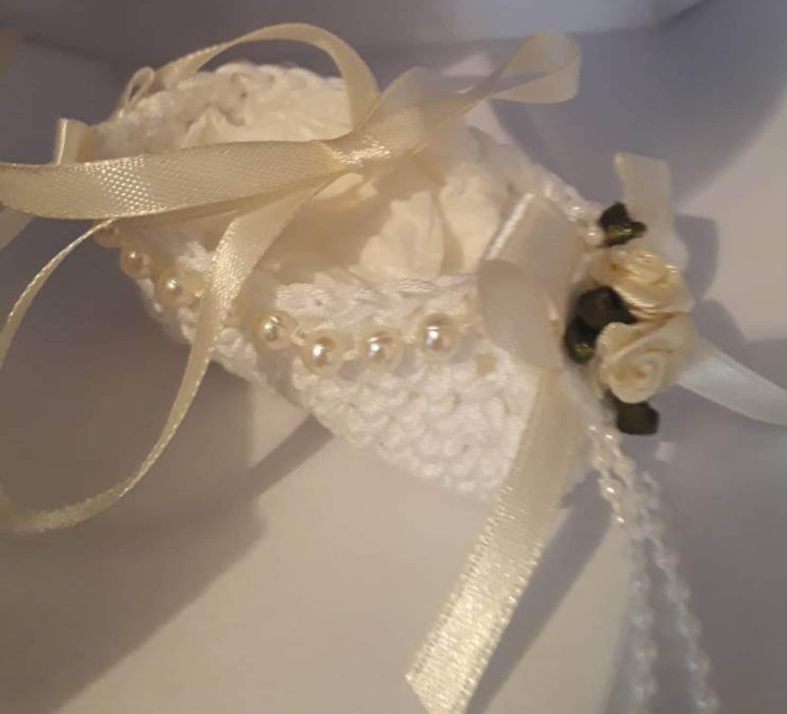 gift boxed crochet baby ballet shoes for special occassions