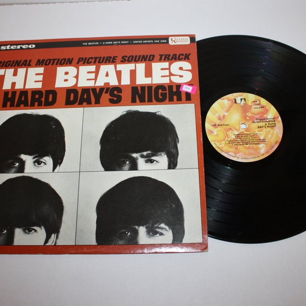 The Beatles - A Hard Day's Night, LP-Vinyl-LP