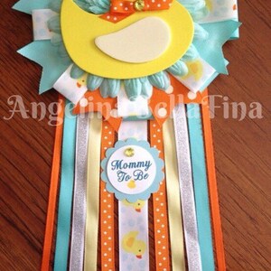 NEW Rubber Ducky Themed Mommy To Be Corsage