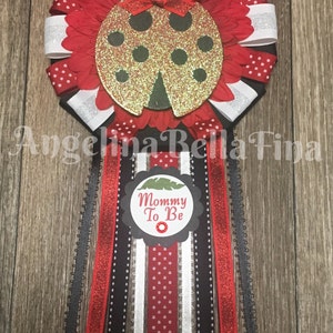 NEW Lady Bug Themed Mommy To Be Corsage