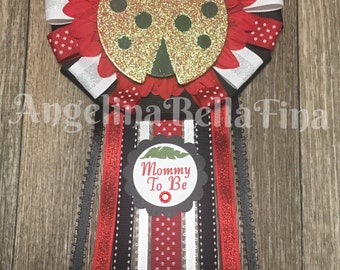 NEW Lady Bug Themed Mommy To Be Corsage