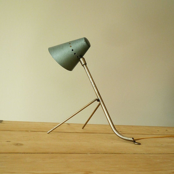 mid century tripod lamp Stilnovo 60s desk lamp 50s table lamp night light Boris Lacroix modernist lamp