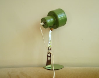 80's functionalist adjustable desk lamp table lamp desk light in green night light lamp for kids mid century lamp