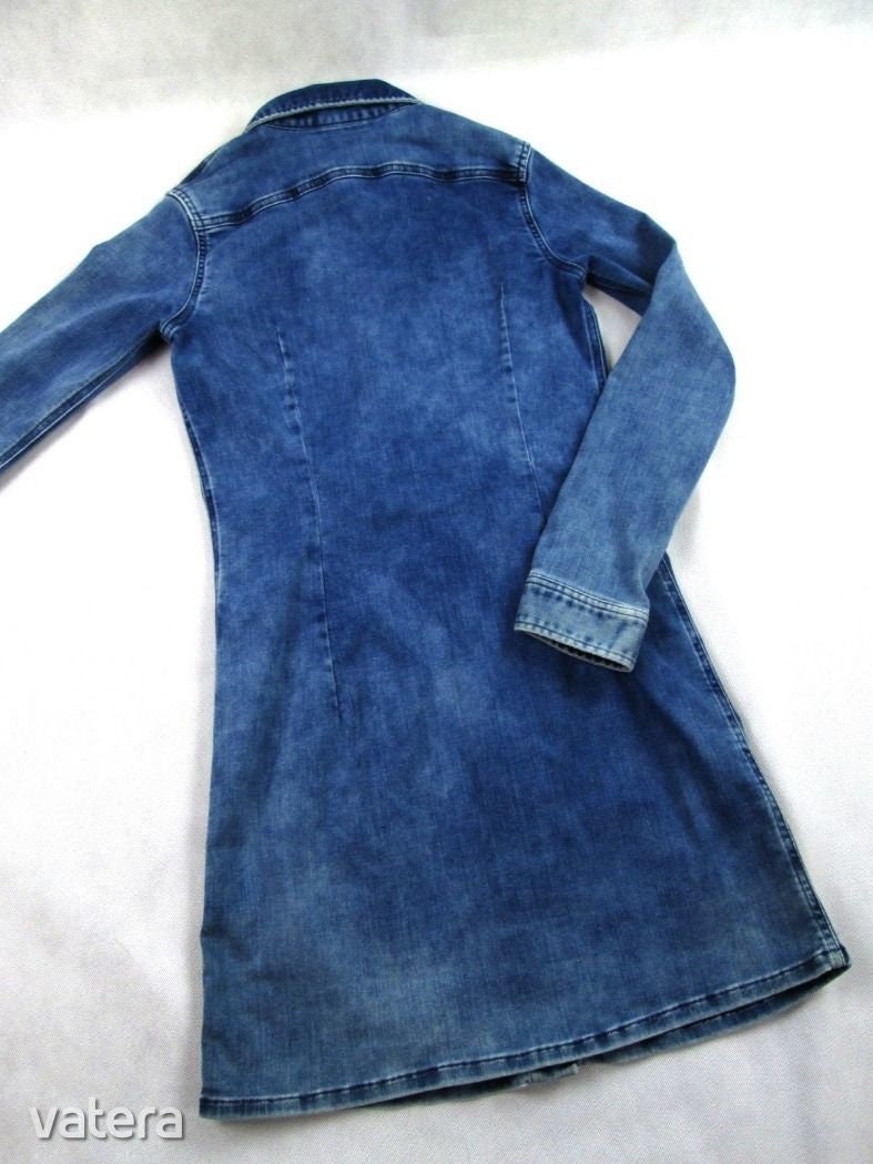 chinese dress ladies ebossy Stretchy Smocked Denim Dress for Women Sleeveless Babydoll Button  Down Midi Long Jean Dresses (XS, Blue) at Amazon Women's Clothing store