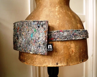 vintage recycled fannypack multicolor cotton hip bagpurse belt belt bag shoulder bag mobile case purse with belt