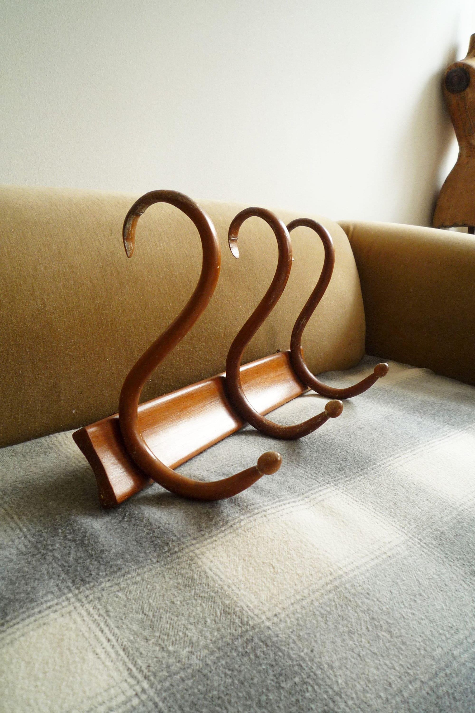 Antique Bentwood Coat Rack Wall Rack Coat Hanger Hat Etsy