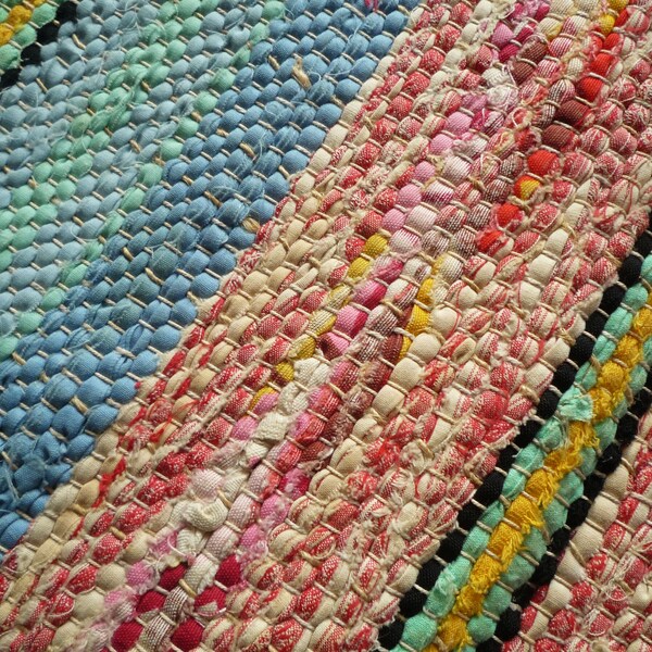 Rag Rug Runner Etsy