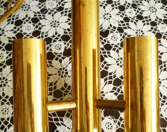 cute smaller 70's pendant modernist ceiling light minimalist Sciolari style kitchen lamp bedroom chandelier  in gold