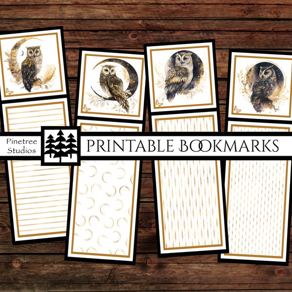 Printable Bookmarks - Etsy