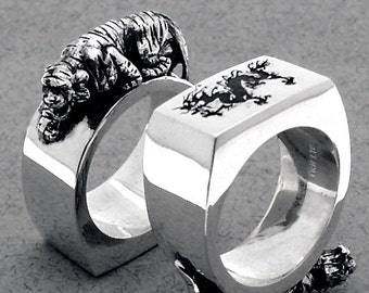 Dragon Tiger Ring