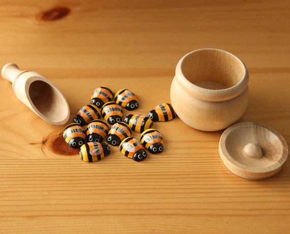 wooden bee toy