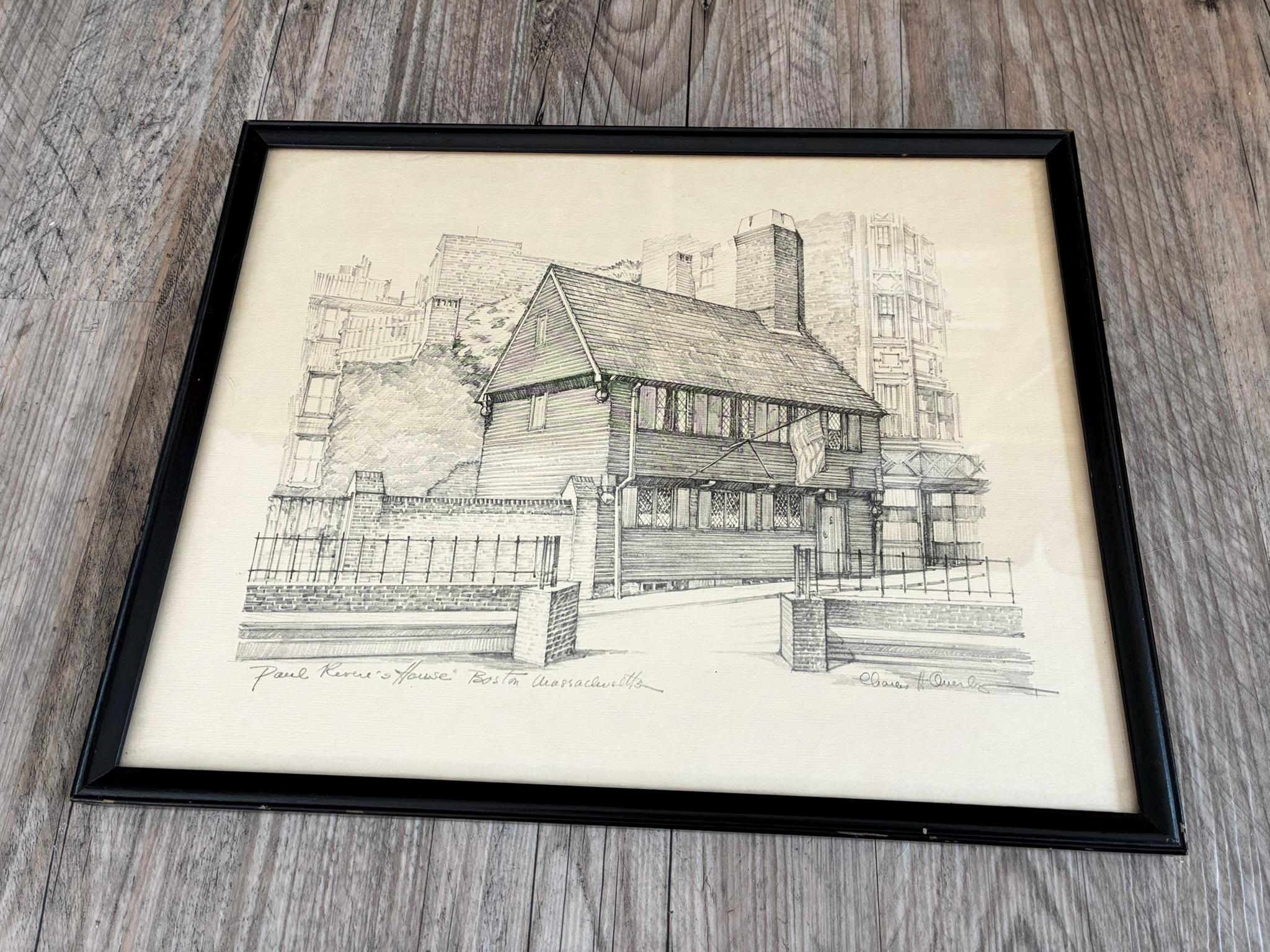 ドゥニ・ポール・ノワイエ リトグラフ 直筆サイン・エディション入り額装 Denis paul noyer - Etsy 日本