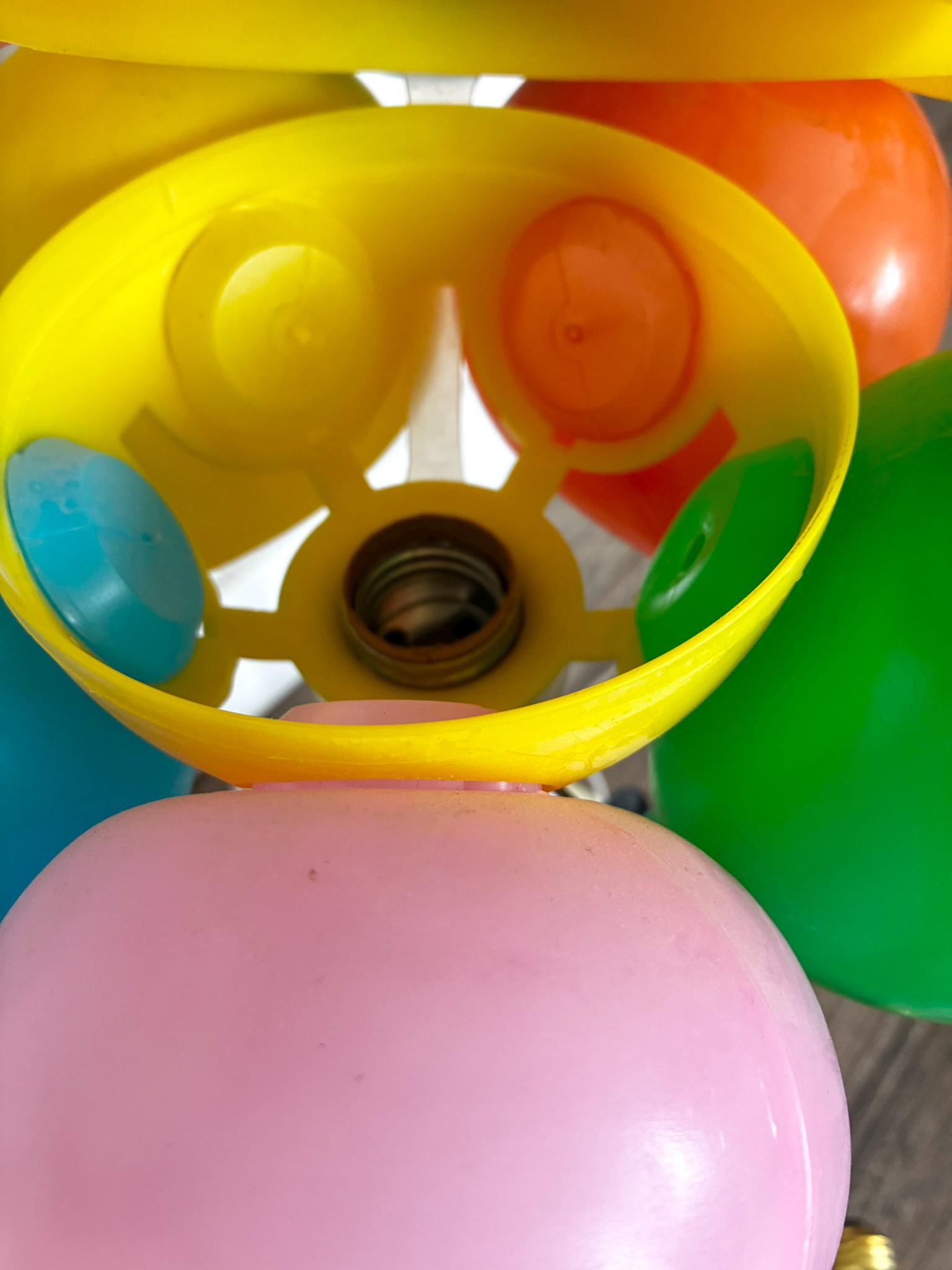 ★激レア ★80s　ディズニー　ミッキーマウス＆プルートバルーンランプ Vintage 1980s Whimsical Mickey Mouse and Pluto Lamp With Balloons