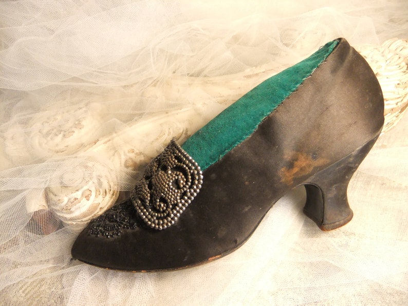 Edwardian Shoe Vintage Pincushion Antique 1910's Shoe Etsy