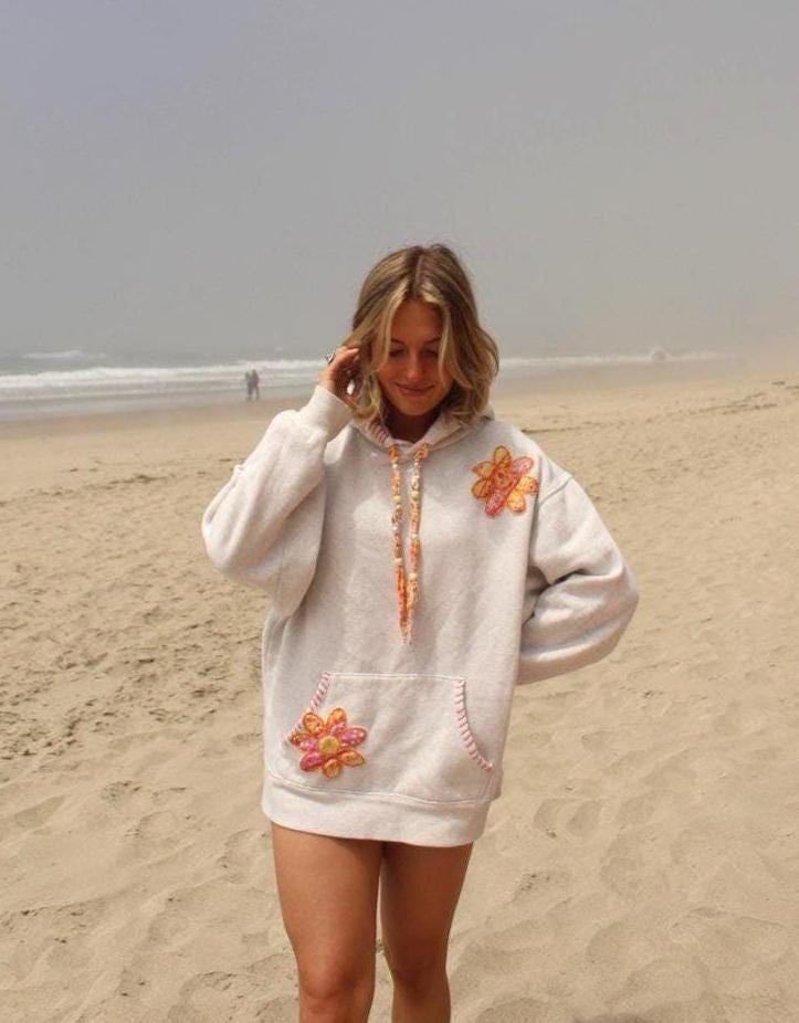 Local Girl Youth Checkered Charm Brushwood Hoodie main image 1
