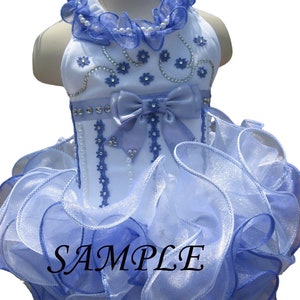 Low Glitz Pageant flower girl Dresses