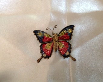 Peach Butterfly Clip main image 0